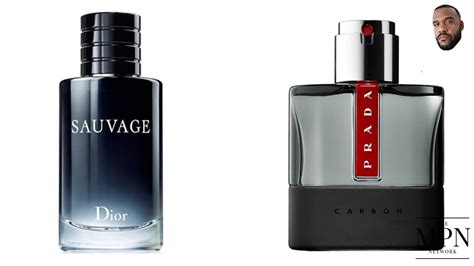 prada carbon l vs sauvage|dior sauvage vs prada carbon.